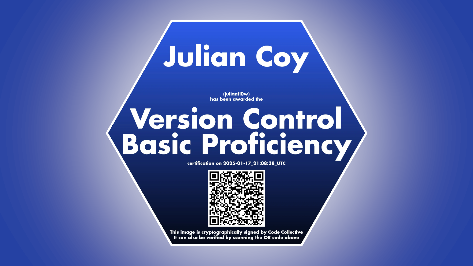 Code Collective Version Control Basic Proficiency